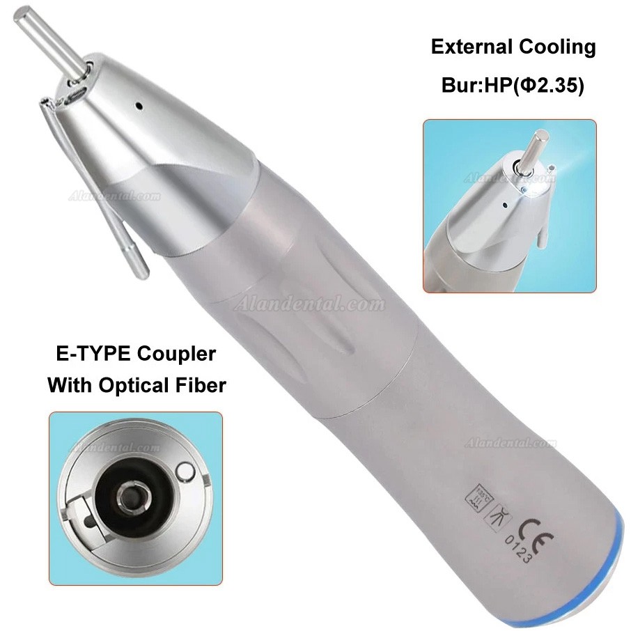 Westcode Dental Fiber Optic Straight Nose Handpiece (E-Type,External Water)
